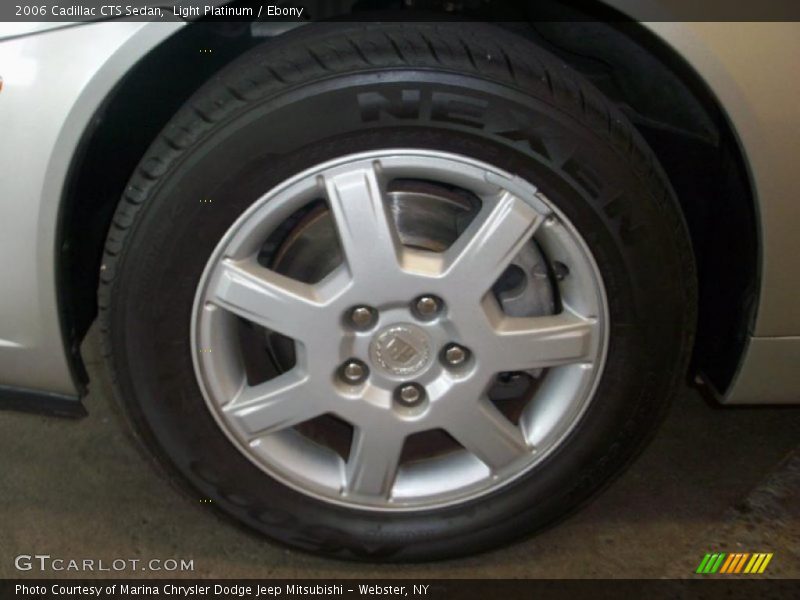 Light Platinum / Ebony 2006 Cadillac CTS Sedan