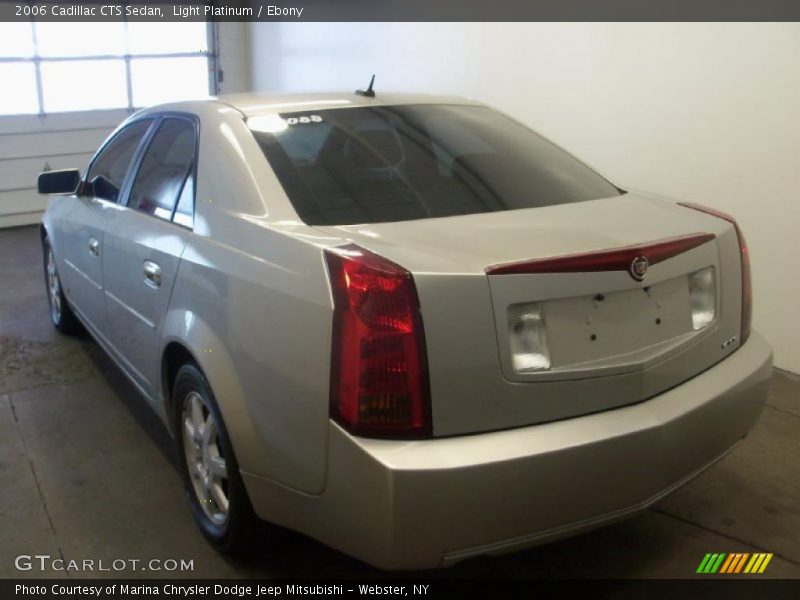 Light Platinum / Ebony 2006 Cadillac CTS Sedan