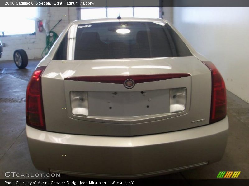 Light Platinum / Ebony 2006 Cadillac CTS Sedan