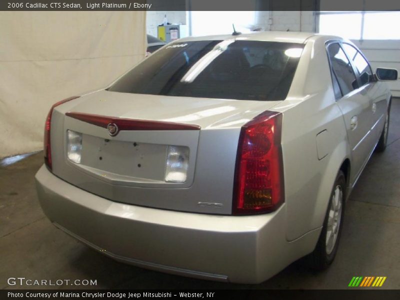 Light Platinum / Ebony 2006 Cadillac CTS Sedan