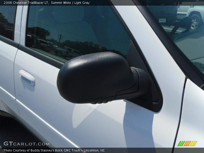 Summit White / Light Gray 2008 Chevrolet TrailBlazer LT