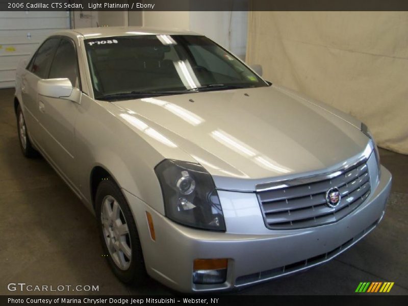 Light Platinum / Ebony 2006 Cadillac CTS Sedan