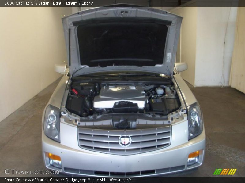Light Platinum / Ebony 2006 Cadillac CTS Sedan