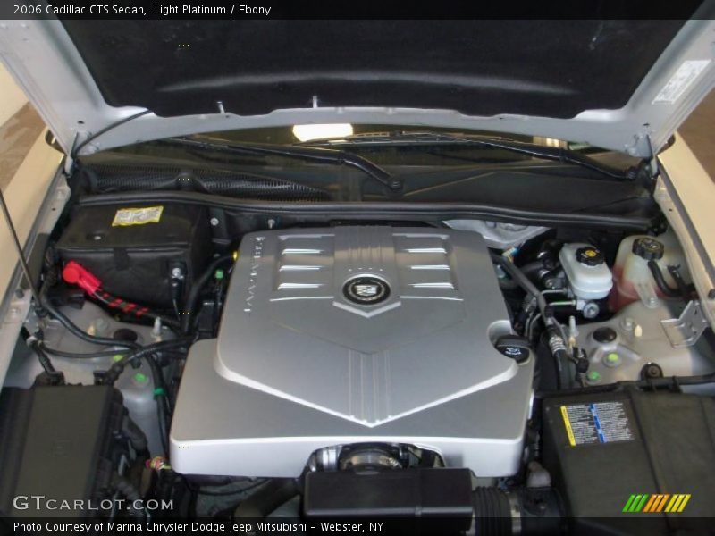 Light Platinum / Ebony 2006 Cadillac CTS Sedan