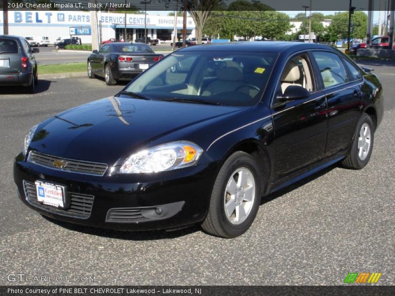 Black / Neutral 2010 Chevrolet Impala LT