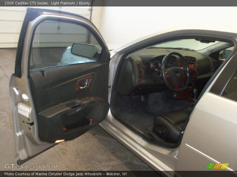 Light Platinum / Ebony 2006 Cadillac CTS Sedan