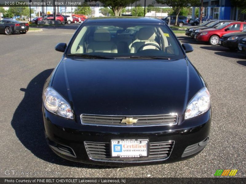 Black / Neutral 2010 Chevrolet Impala LT