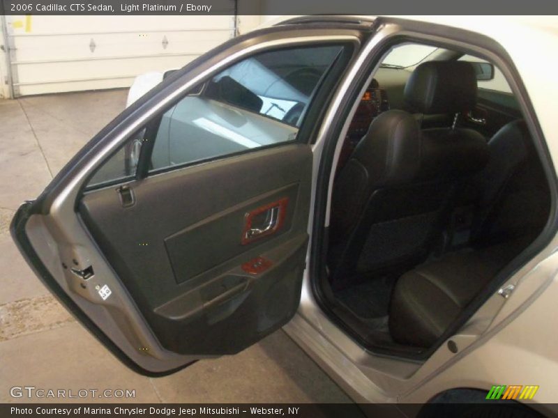 Light Platinum / Ebony 2006 Cadillac CTS Sedan