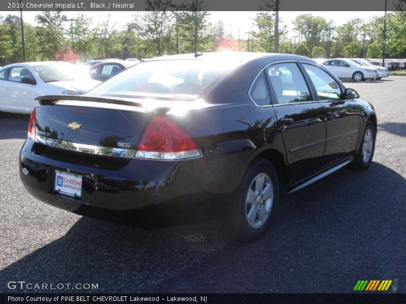 Black / Neutral 2010 Chevrolet Impala LT