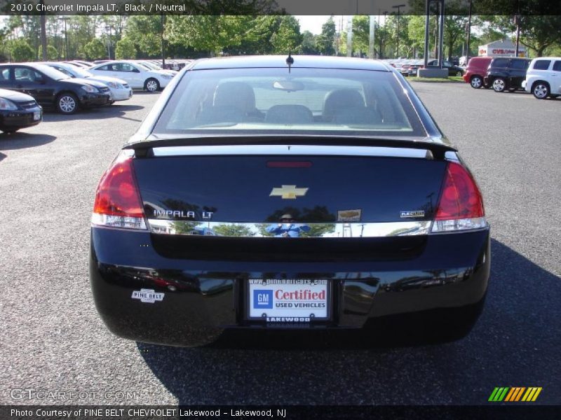 Black / Neutral 2010 Chevrolet Impala LT