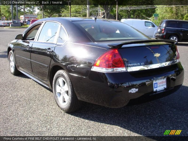Black / Neutral 2010 Chevrolet Impala LT