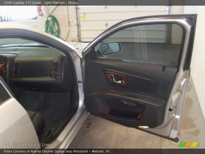 Light Platinum / Ebony 2006 Cadillac CTS Sedan
