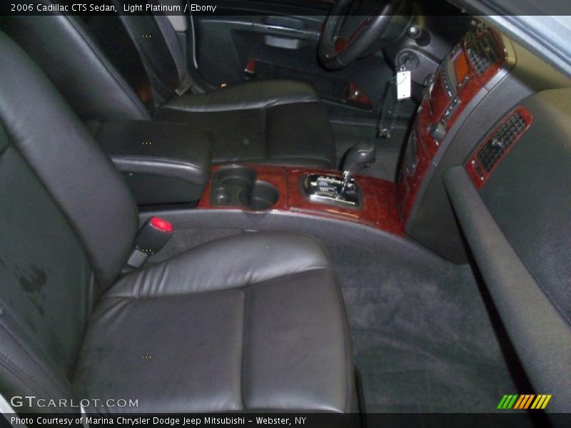 Light Platinum / Ebony 2006 Cadillac CTS Sedan