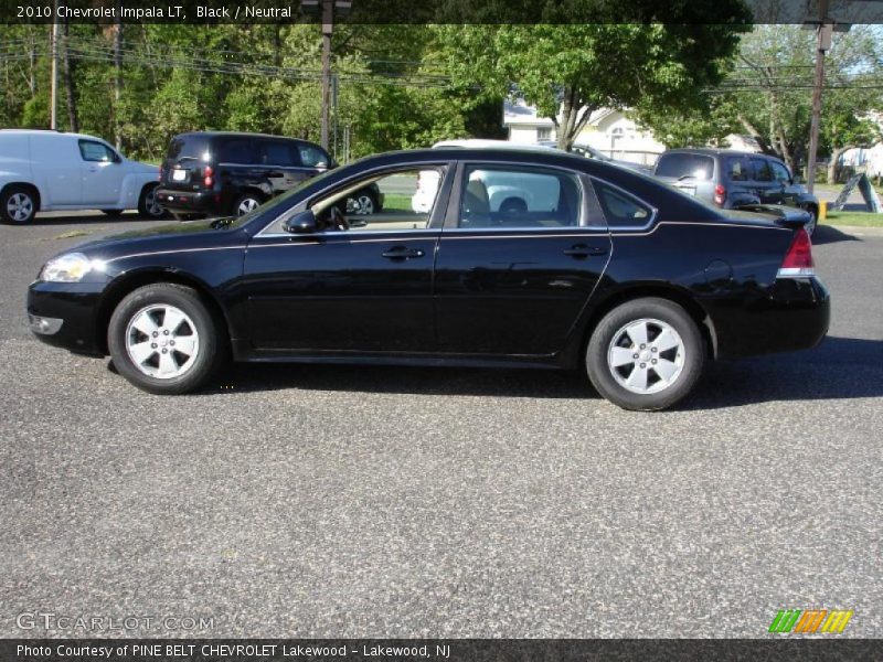 Black / Neutral 2010 Chevrolet Impala LT