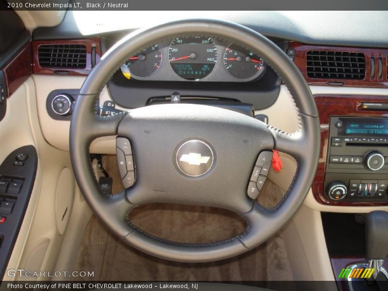 Black / Neutral 2010 Chevrolet Impala LT