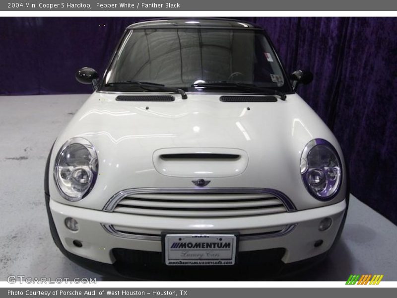 Pepper White / Panther Black 2004 Mini Cooper S Hardtop