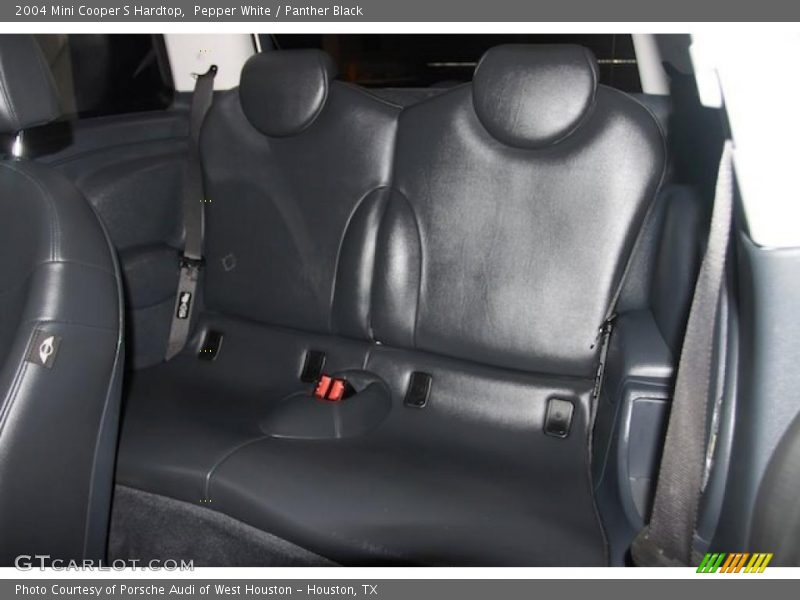 Pepper White / Panther Black 2004 Mini Cooper S Hardtop