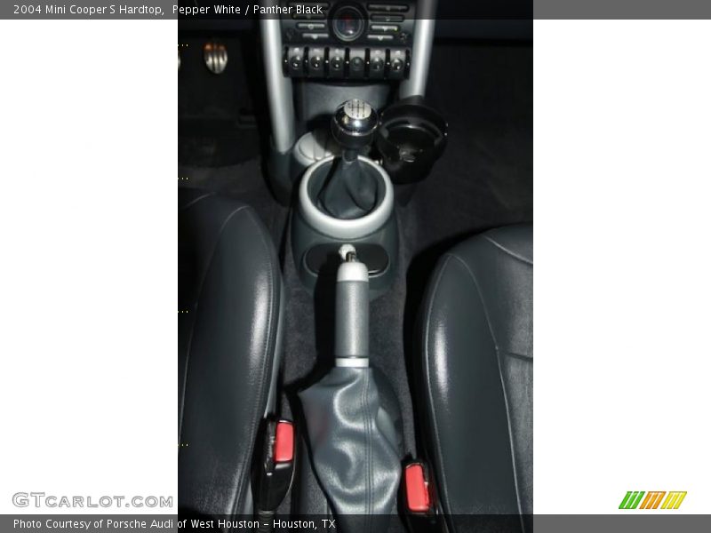 Pepper White / Panther Black 2004 Mini Cooper S Hardtop