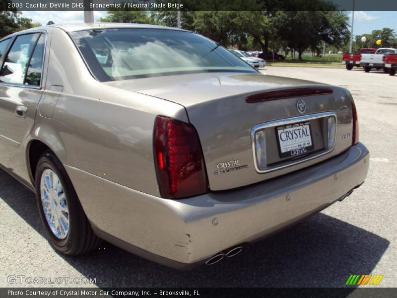 Bronzemist / Neutral Shale Beige 2003 Cadillac DeVille DHS