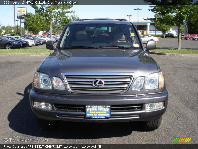 Galactic Gray Metallic / Gray 2004 Lexus LX 470