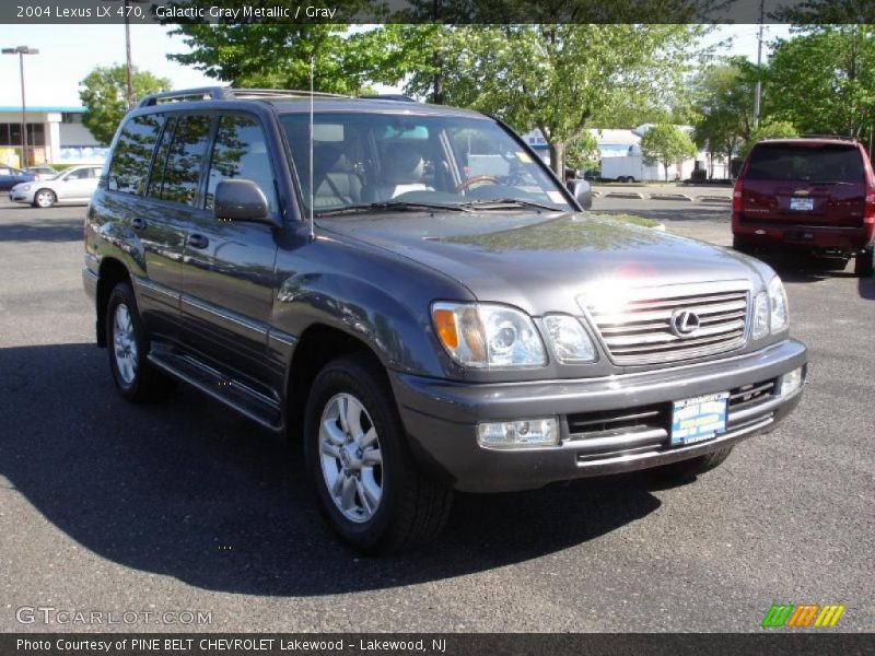 Galactic Gray Metallic / Gray 2004 Lexus LX 470