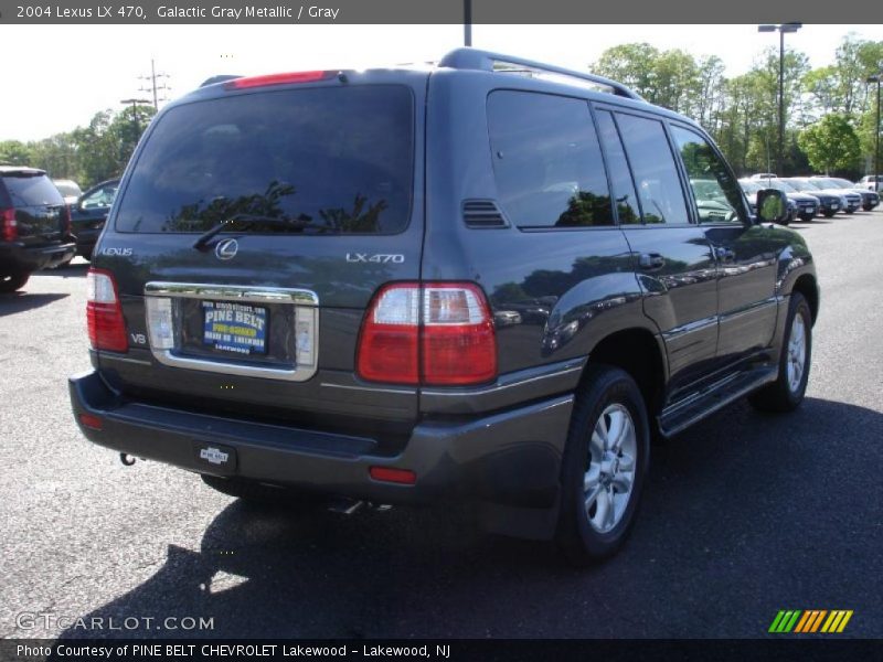 Galactic Gray Metallic / Gray 2004 Lexus LX 470
