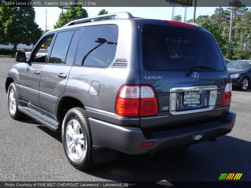 Galactic Gray Metallic / Gray 2004 Lexus LX 470