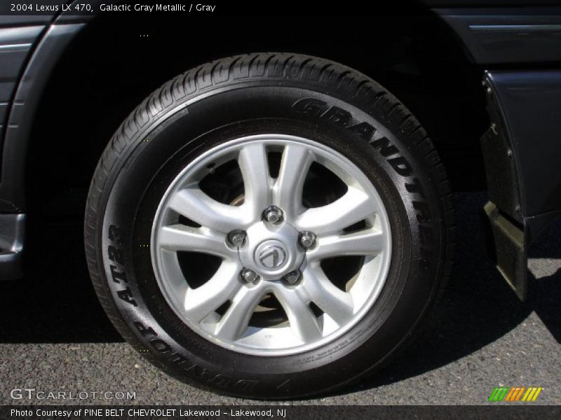 Galactic Gray Metallic / Gray 2004 Lexus LX 470