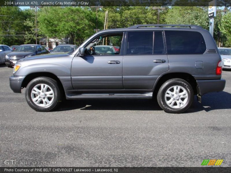 Galactic Gray Metallic / Gray 2004 Lexus LX 470