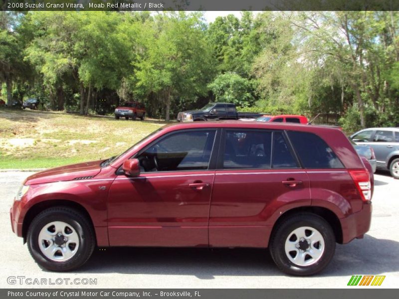 Moab Red Metallic / Black 2008 Suzuki Grand Vitara