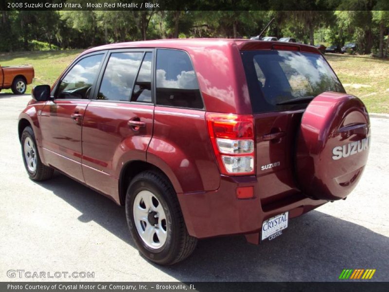 Moab Red Metallic / Black 2008 Suzuki Grand Vitara