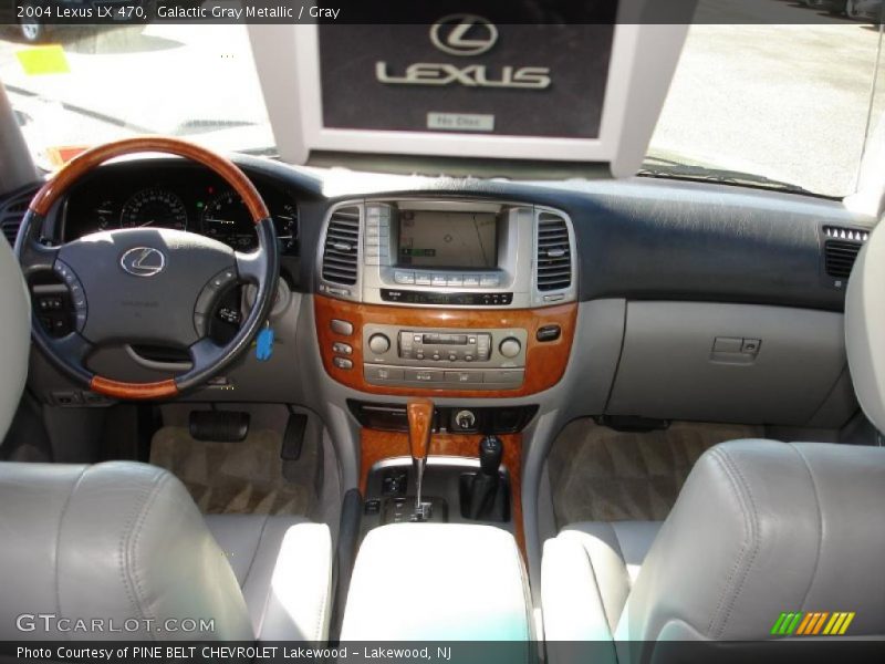 Galactic Gray Metallic / Gray 2004 Lexus LX 470