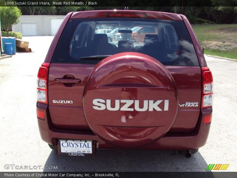 Moab Red Metallic / Black 2008 Suzuki Grand Vitara