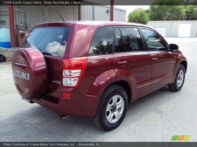 Moab Red Metallic / Black 2008 Suzuki Grand Vitara