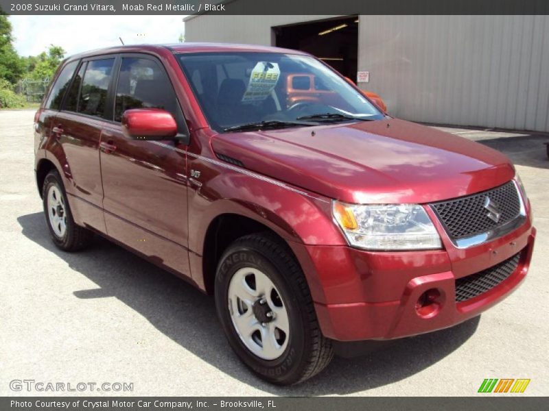 Moab Red Metallic / Black 2008 Suzuki Grand Vitara