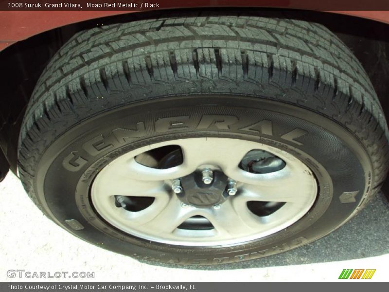 Moab Red Metallic / Black 2008 Suzuki Grand Vitara