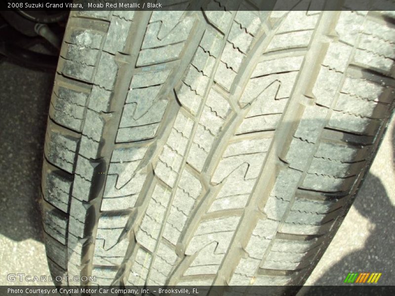 Moab Red Metallic / Black 2008 Suzuki Grand Vitara