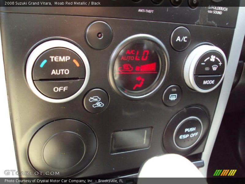 Moab Red Metallic / Black 2008 Suzuki Grand Vitara