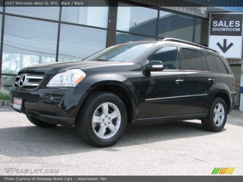 Black / Black 2007 Mercedes-Benz GL 450