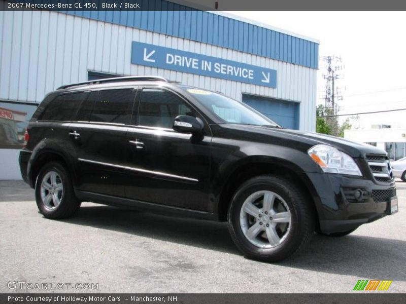 Black / Black 2007 Mercedes-Benz GL 450