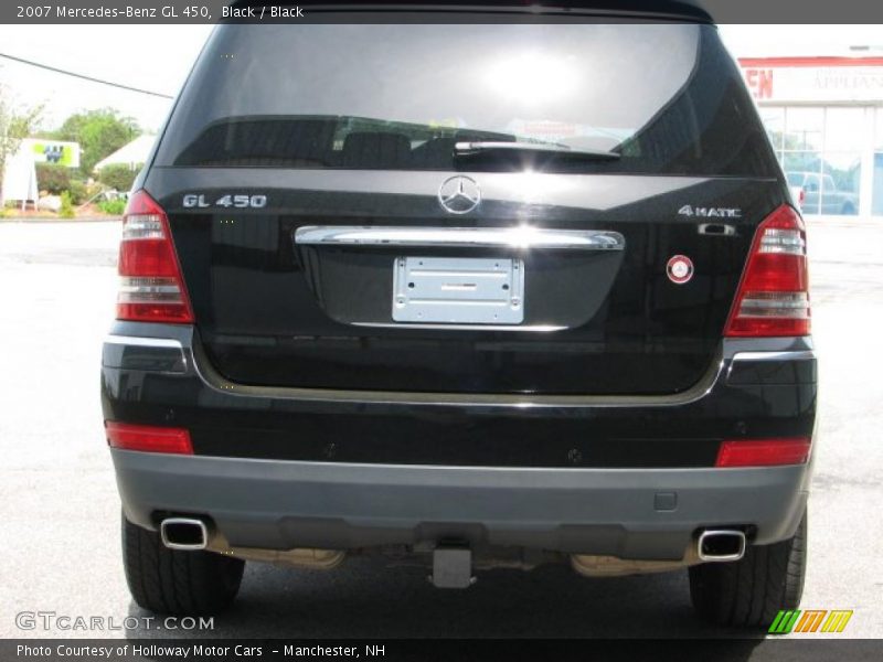 Black / Black 2007 Mercedes-Benz GL 450