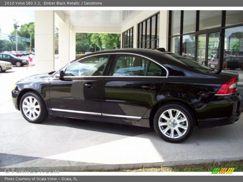 Ember Black Metallic / Sandstone 2010 Volvo S80 3.2