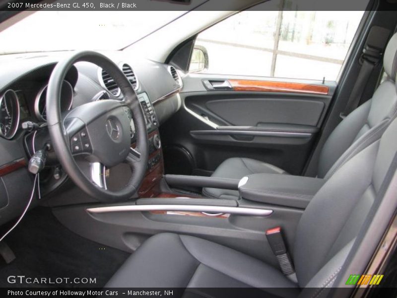 Black / Black 2007 Mercedes-Benz GL 450