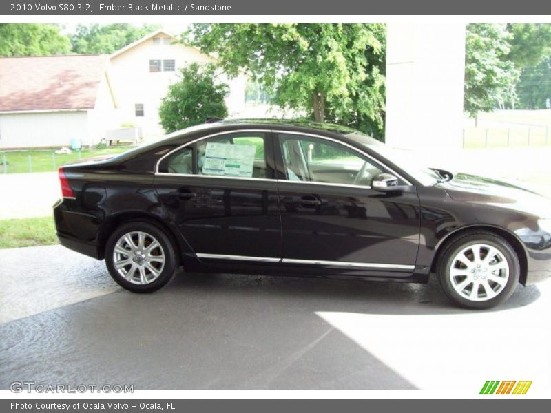 Ember Black Metallic / Sandstone 2010 Volvo S80 3.2