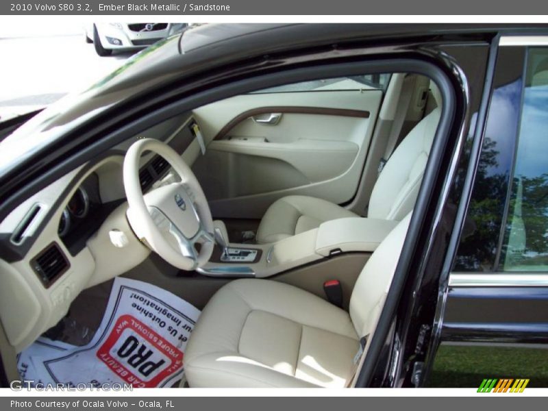 Ember Black Metallic / Sandstone 2010 Volvo S80 3.2