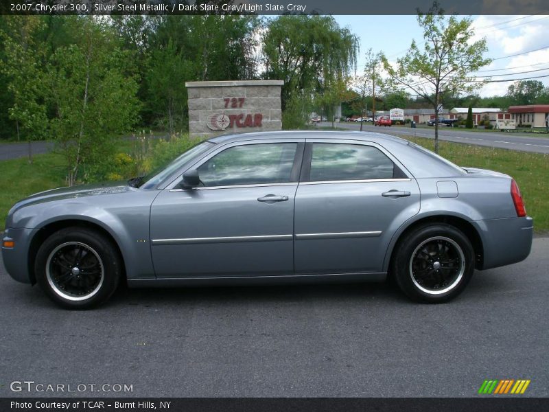 Silver Steel Metallic / Dark Slate Gray/Light Slate Gray 2007 Chrysler 300