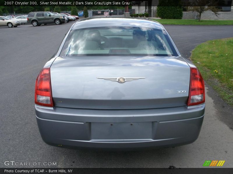 Silver Steel Metallic / Dark Slate Gray/Light Slate Gray 2007 Chrysler 300