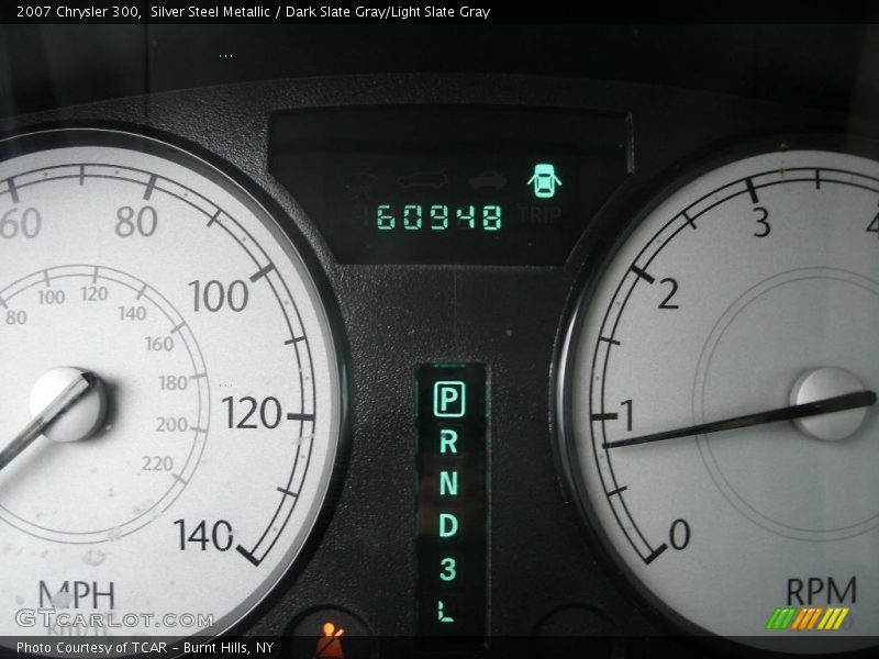 Silver Steel Metallic / Dark Slate Gray/Light Slate Gray 2007 Chrysler 300