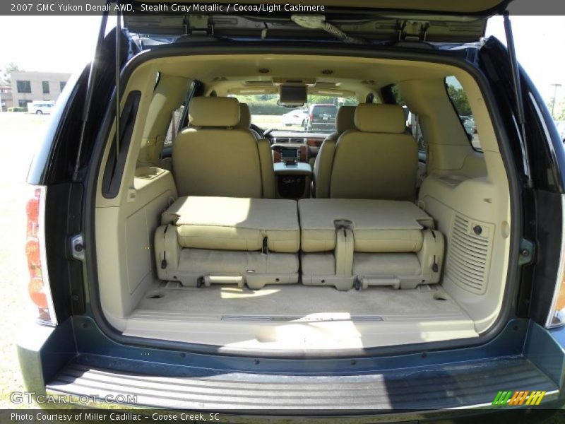Stealth Gray Metallic / Cocoa/Light Cashmere 2007 GMC Yukon Denali AWD