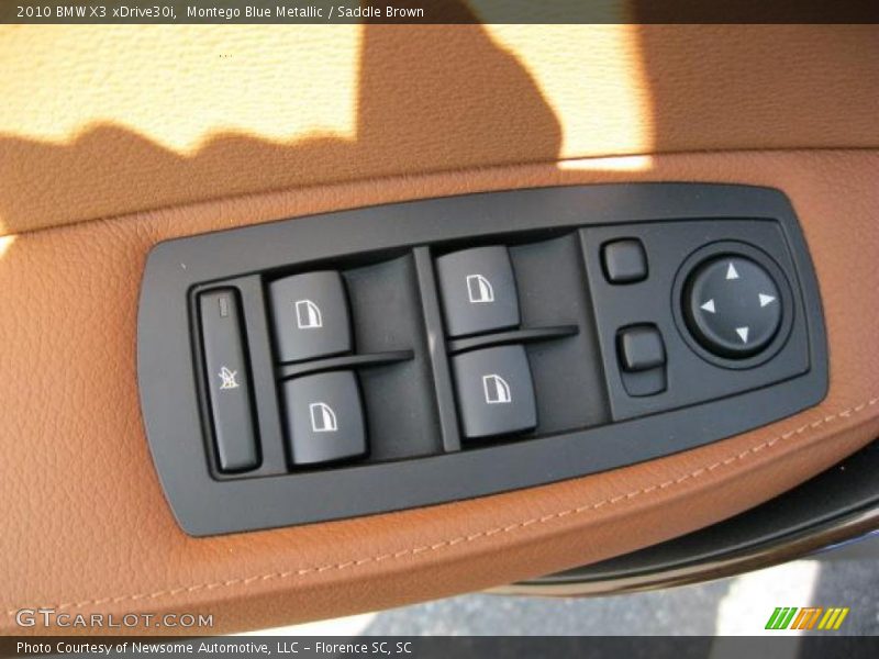 Montego Blue Metallic / Saddle Brown 2010 BMW X3 xDrive30i